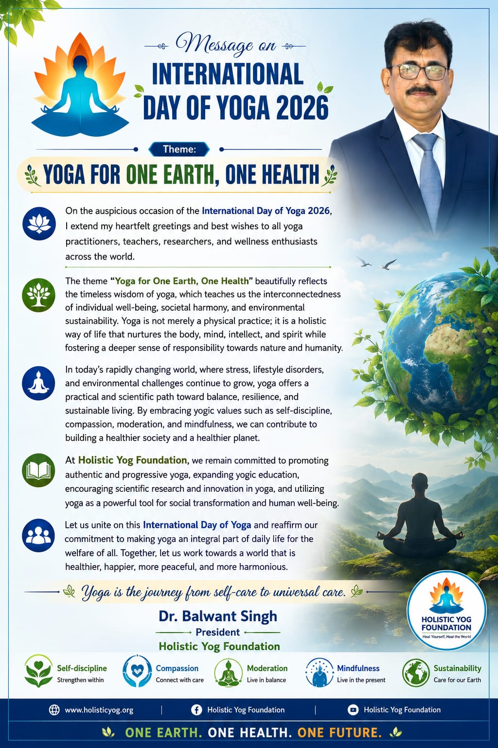 International Day of Yoga 2026 alternate banner